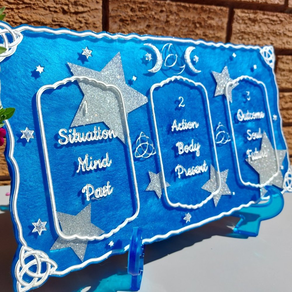 Star Tarot Card Reading Tray